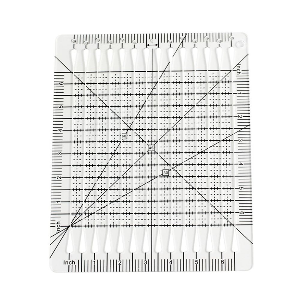 Rollschneider-Lineal Nähen Basteln, Transparentes Patchworks-Lineal Quilt 