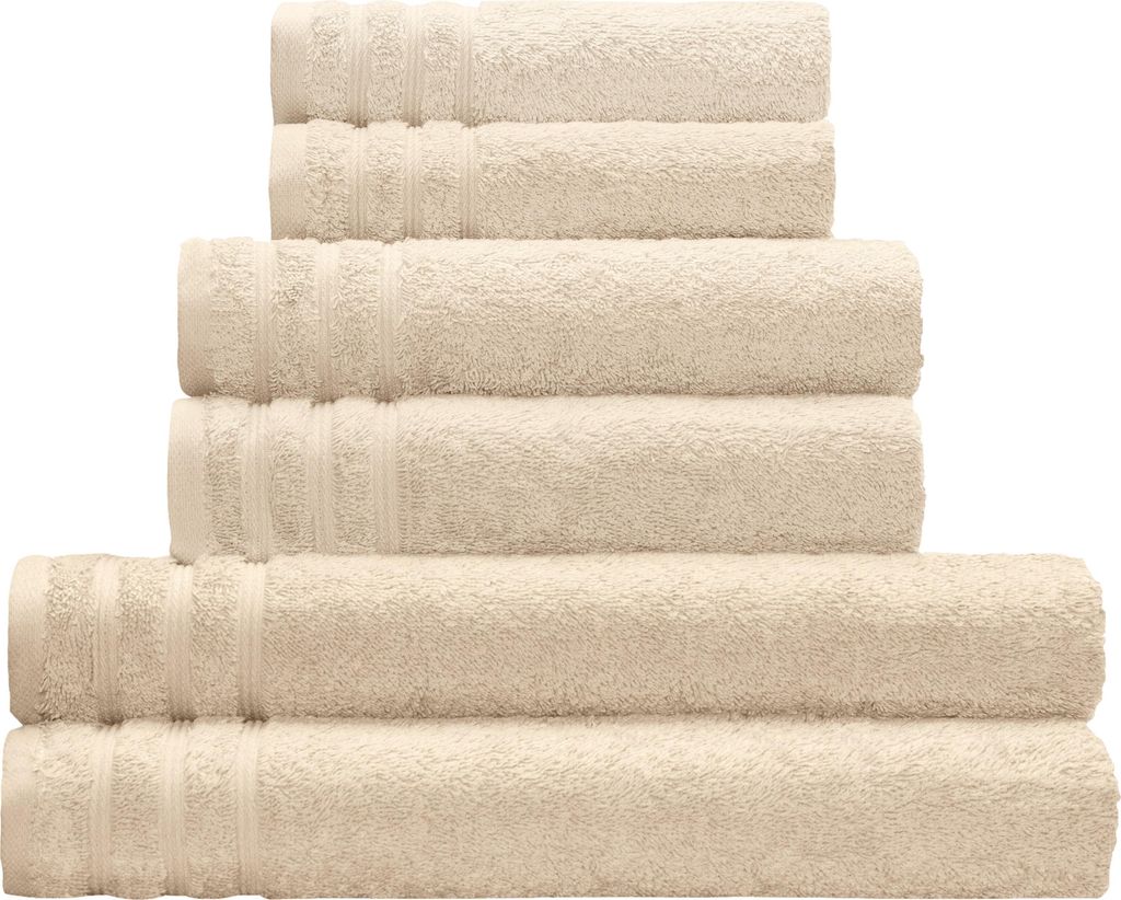 Kleine Wolke Frottier Handtuch ROYAL Sandbeige 50x100 cm Produktbild 