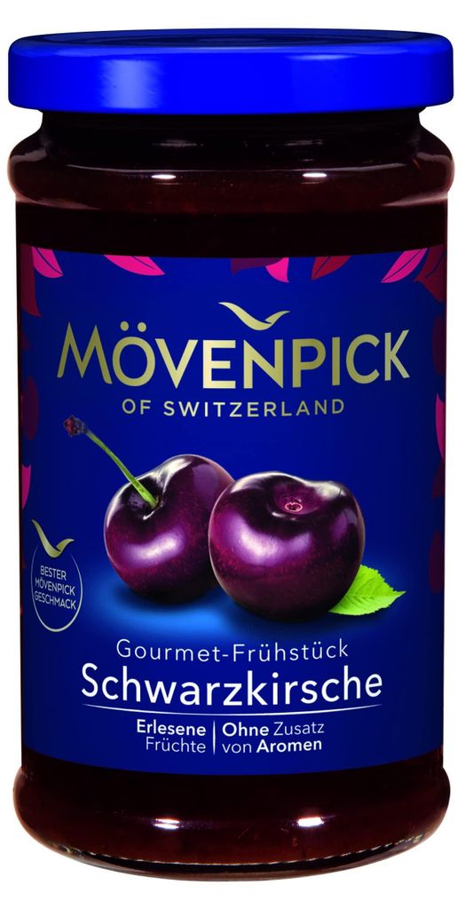 Mövenpick Gourmet-Frühstück Schwarzkirsche, 250g Produktbild 
