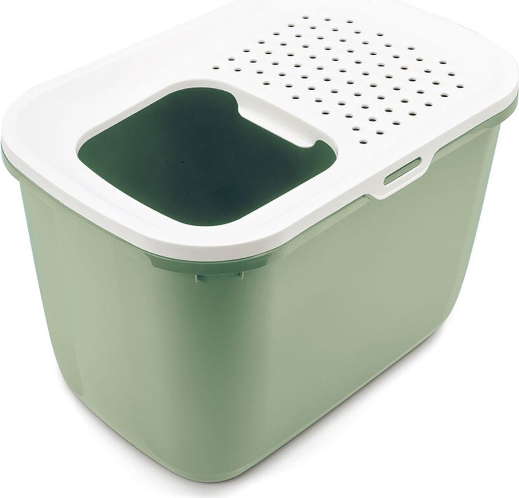 Lettiera Savic Hop In - bianco/verde Immagine del prodotto 