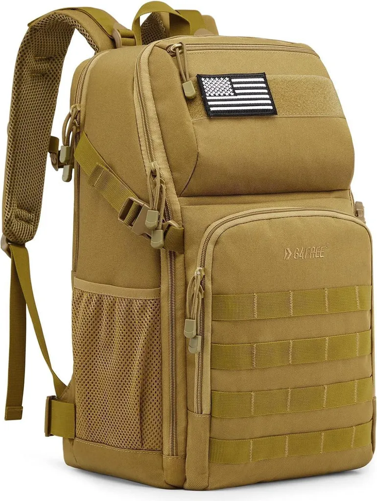Sac à dos militaire tactique 35L avec système MOLLE pour l'outdoor