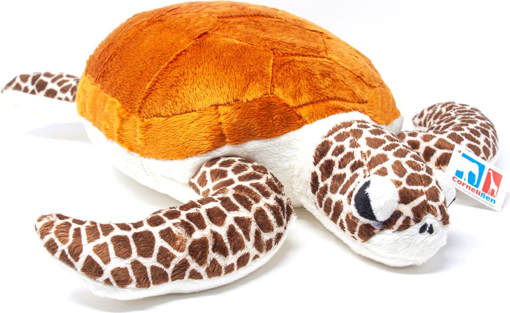 Cornelissen - Kuscheltier - Meeresschildkröte - Groß - 45 cm