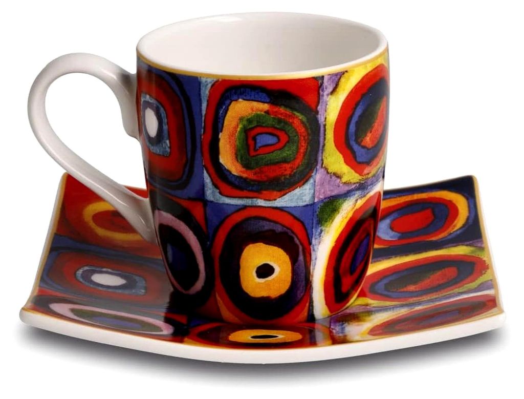 Espressotasse Wassily Kandinsky Quadrate - Artis Orbis