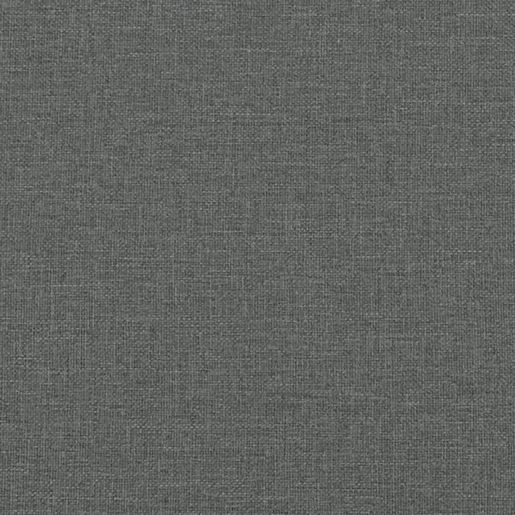 Bodensofa mit Schlaffunktion Dunkelgrau 112x174x55 cm Stoff Produktbild 9