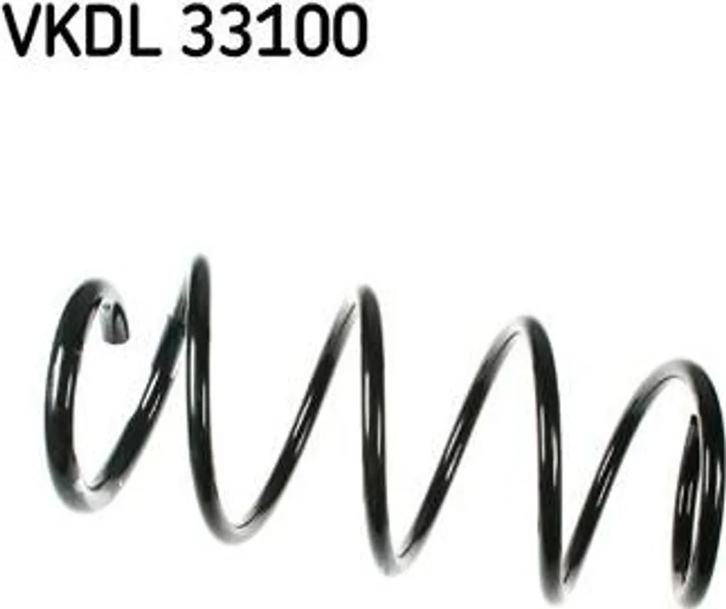 Ressort de suspension SKF VKDL 33100 pour Scenic OE 8200304218 - Acier