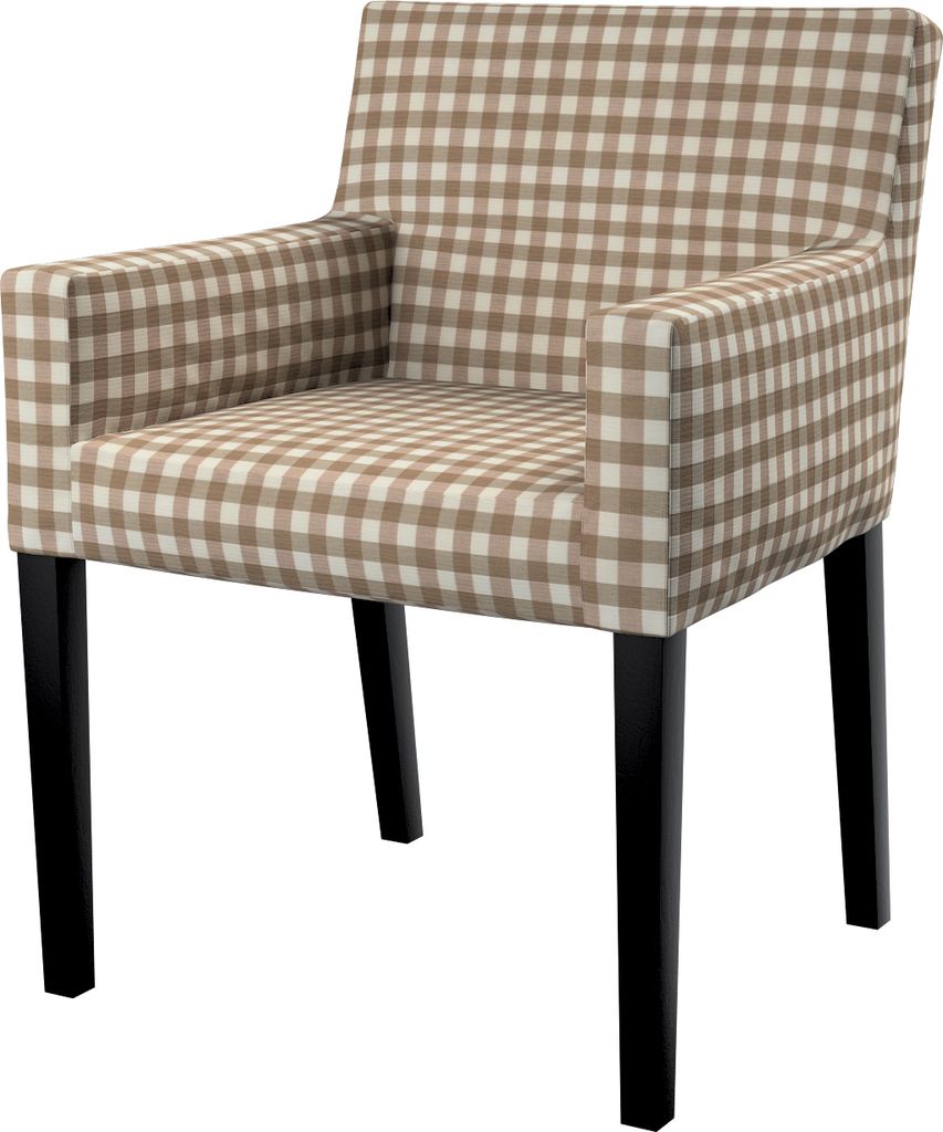 Dekoria Nils Stuhlhusse, hellbraun-ecru, Nils