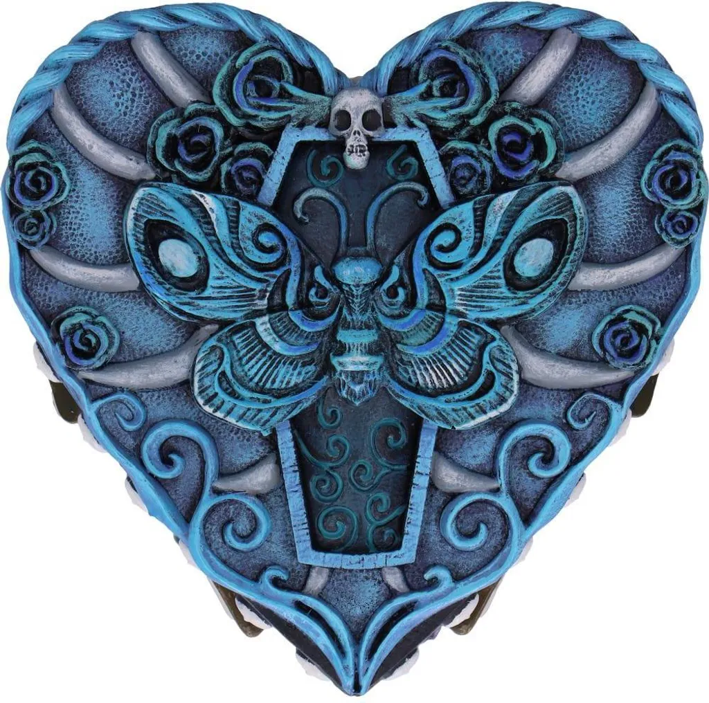 Protégez vos Bagues avec le Coffret Corpse Bride Bleu Design Compact - 5