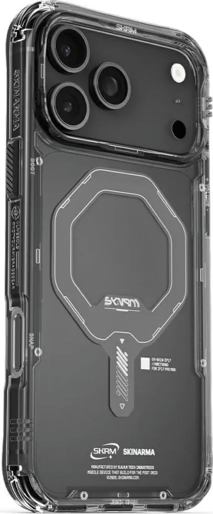 Skinarma Saido iPhone 17 Pro Max Graphite Magnetic Case - Protezione