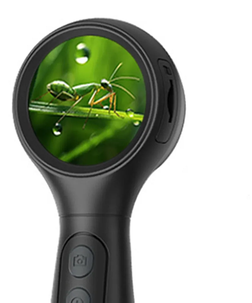 Microscope 500x écran IPS 1,38 pouce - Imagerie 2MP et résolution 1080p - 13