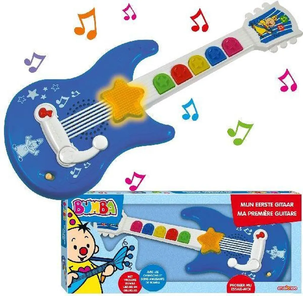 Jouet Musical Guitare Bumba pour Enfant : Idéal pour l'Éveil de Bébé