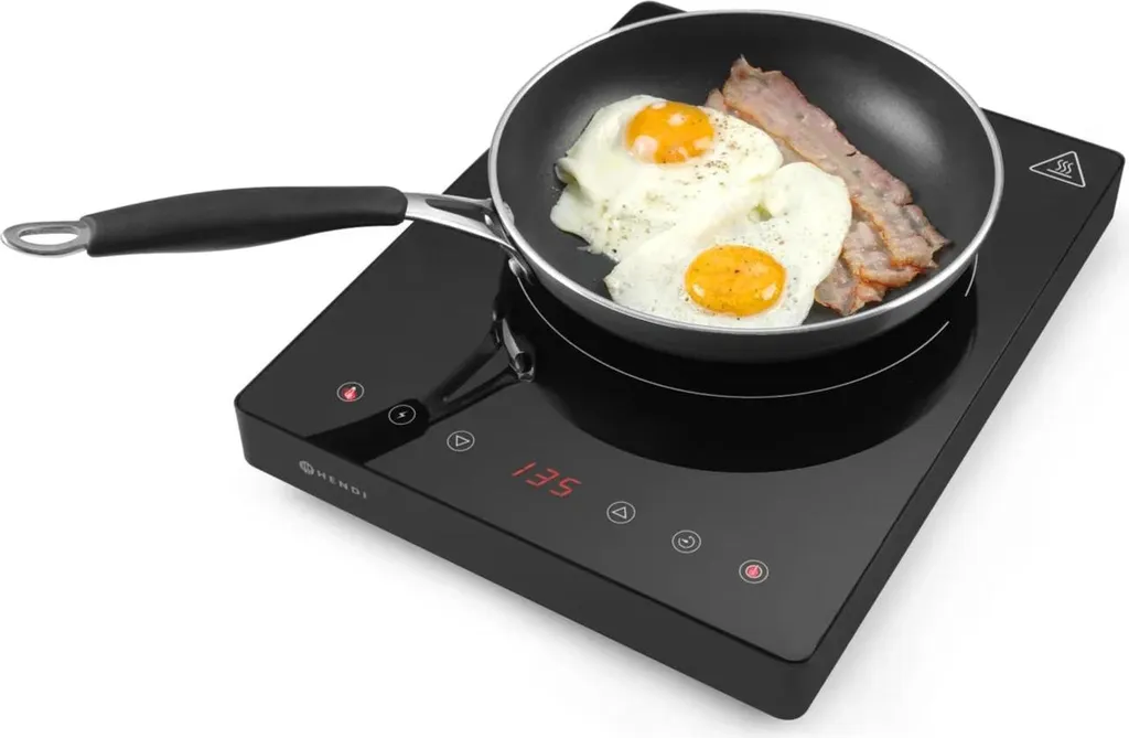 Réchaud à induction 2000W Kitchen Line Hendi pour cuisine et restauration