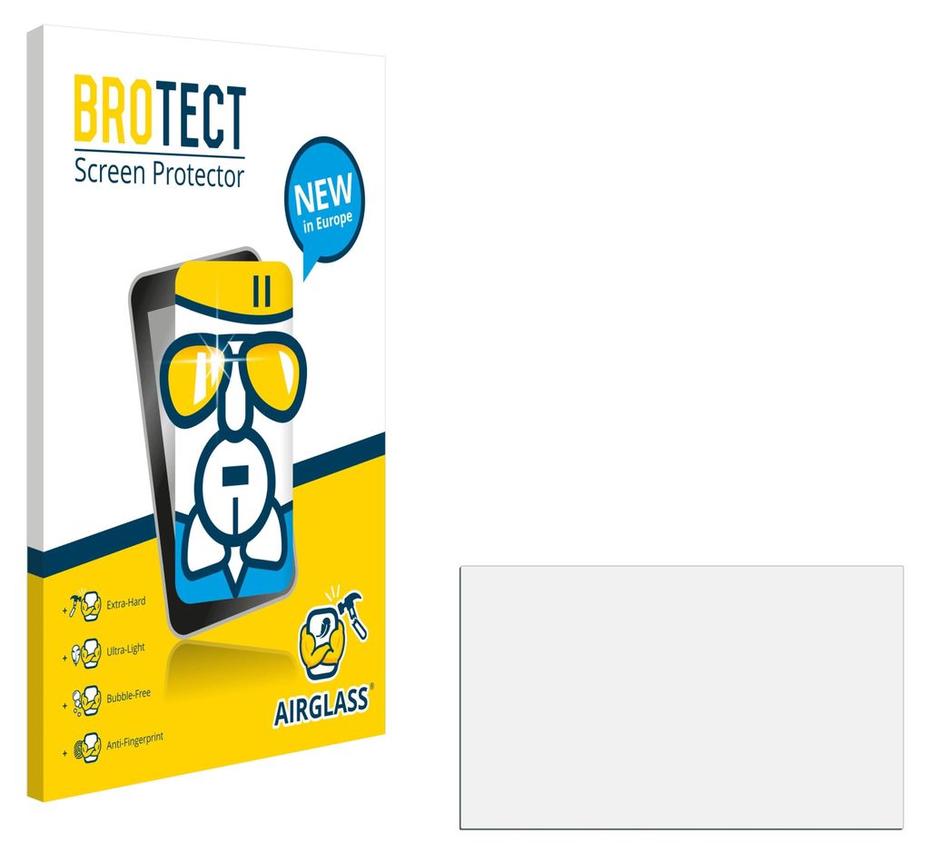 BROTECT Schutzglas für Siemens Simatic HMI KTP700F Schutzfolie Panzer Folie Glas Display Schutz klar