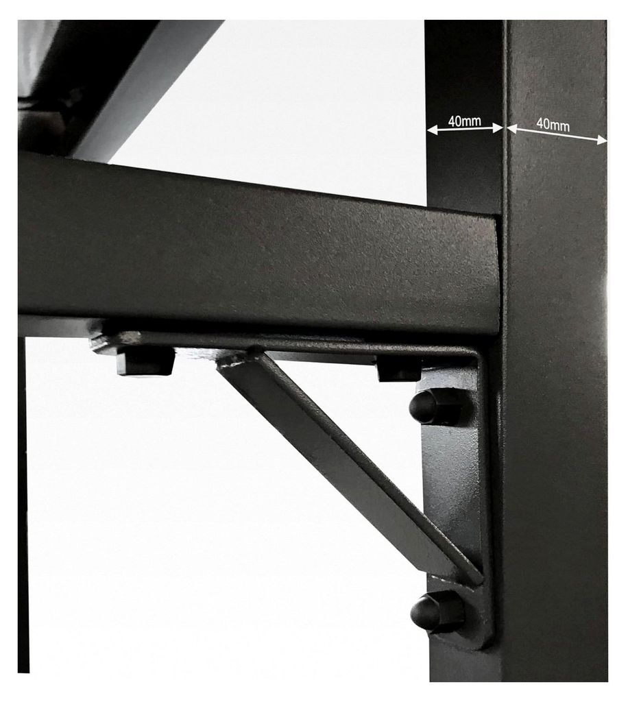 Metall Kaminholzregal Anthrazit XXL 185 x 70 x 185 cm Garten Kaminholzunterstand 2,3 m³ Kaminholzlager Stapelhilfe Außen