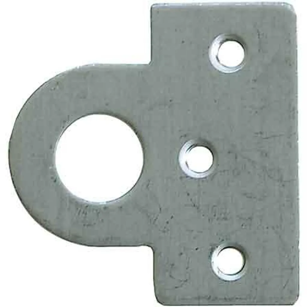Grande patte de fixation pour volet battant 56x48,5mm - Ferrure robuste