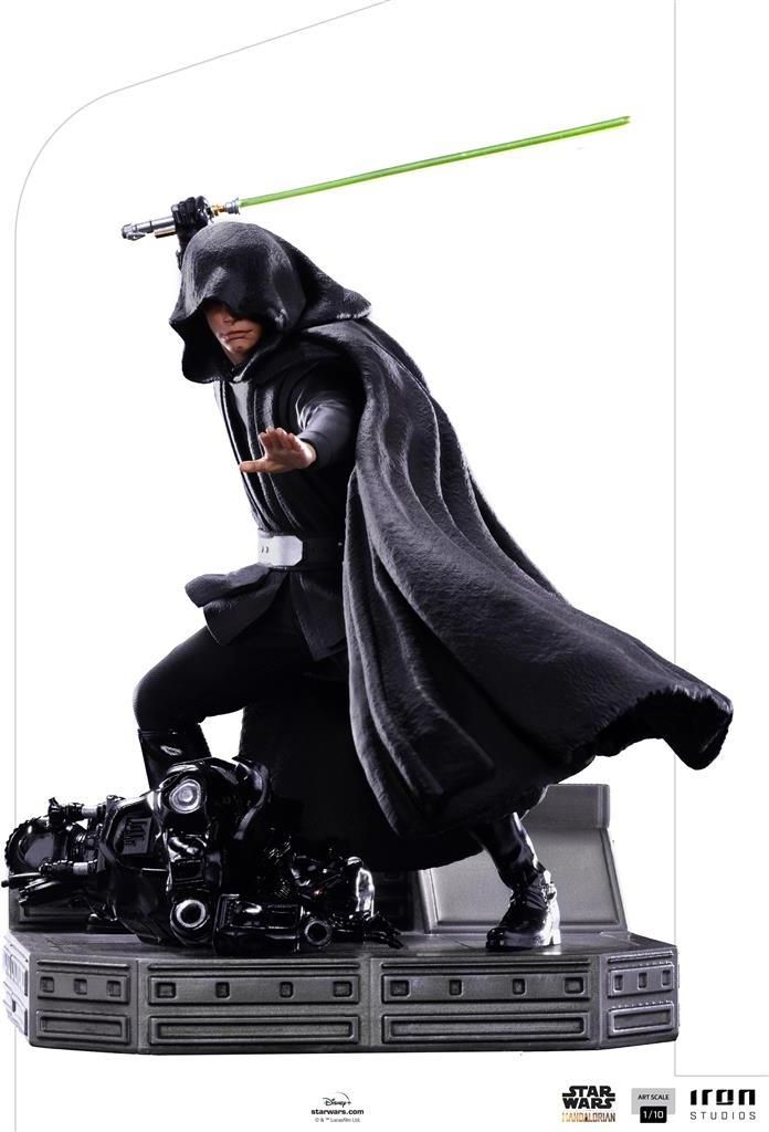 Iron Studios Star Wars The Mandalorian Luke Skywalker Produktbild 