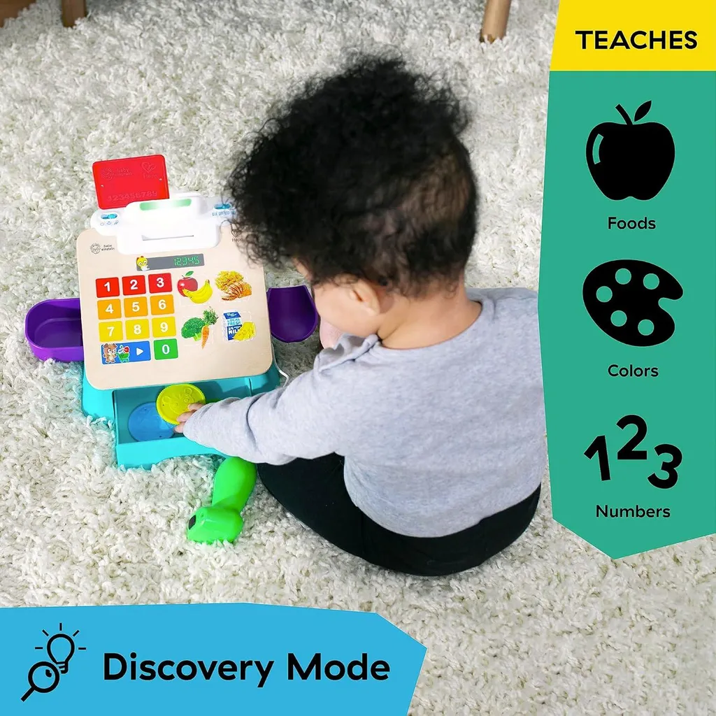 Caisse enregistreuse Magic Touch Baby Einstein Hape pour bébé dès 9 mois - 6