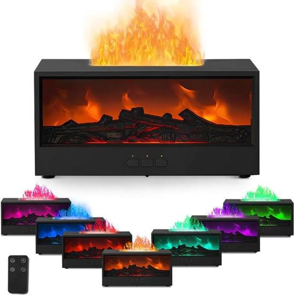 Diffuseur d'huiles essentielles pour bureau et chambre avec télécommande