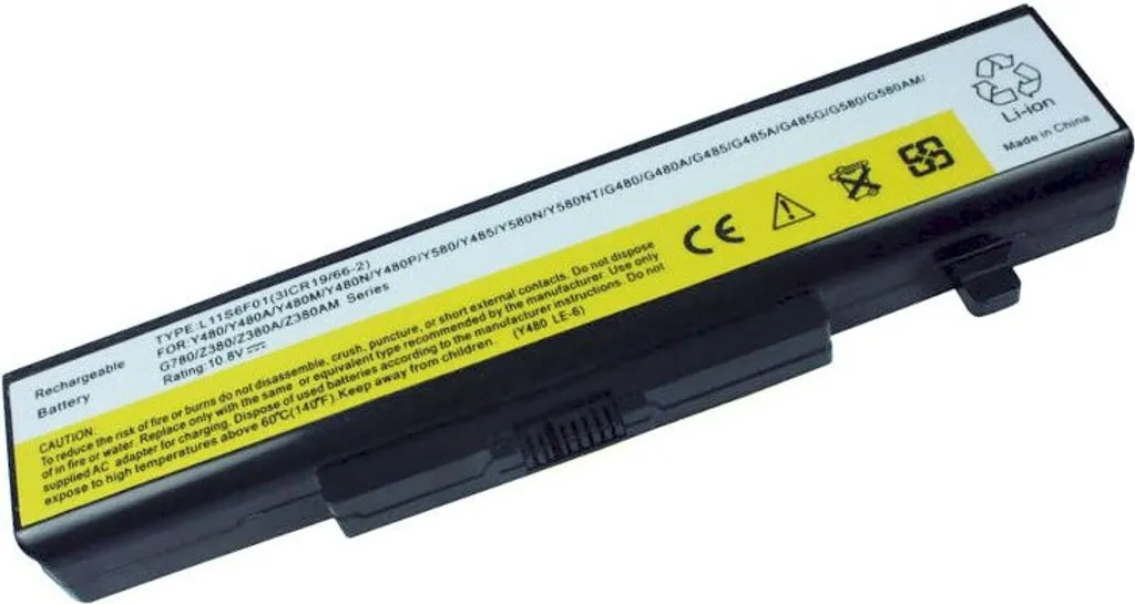Batteria 5200mAh per Lenovo IdeaPad G580 G480 Y580 Z580 | Ricambio TRX