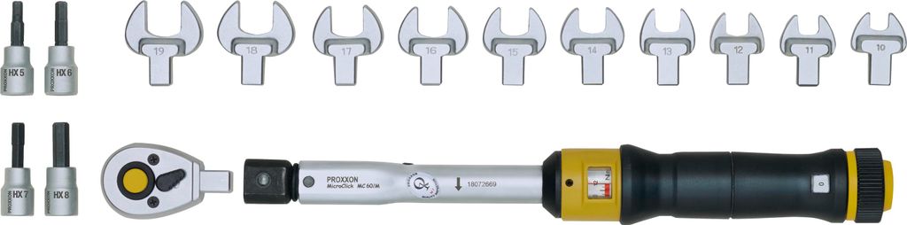 Proxxon MicroClick Drehmomentschlüssel MC 60-Multi, 12-60 Immagine del prodotto 