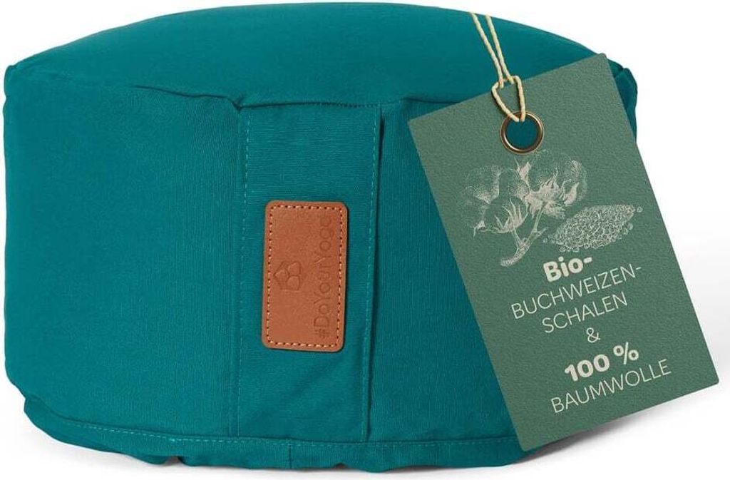 #DoYourYoga rundes Yogabolster Vishnu 30cmx15cm Waschbarer Produktbild 