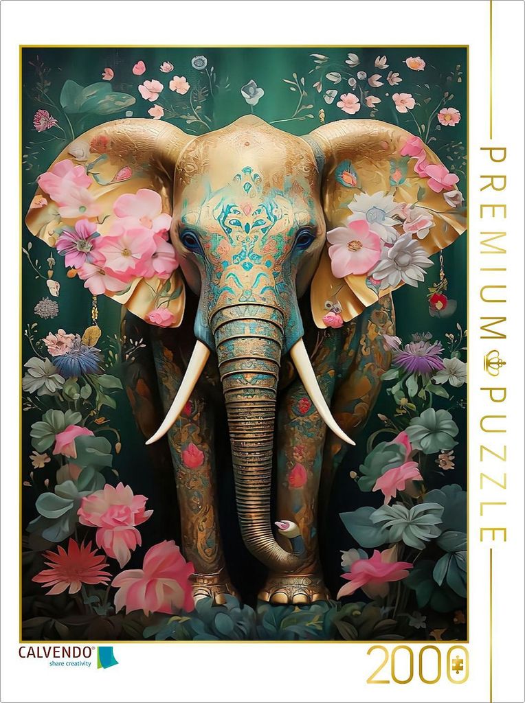 CALVENDO Puzzle Eleganz | 2000 Teile Lege-Größe 90x67cm Foto-Puzzle für glückliche Stunden