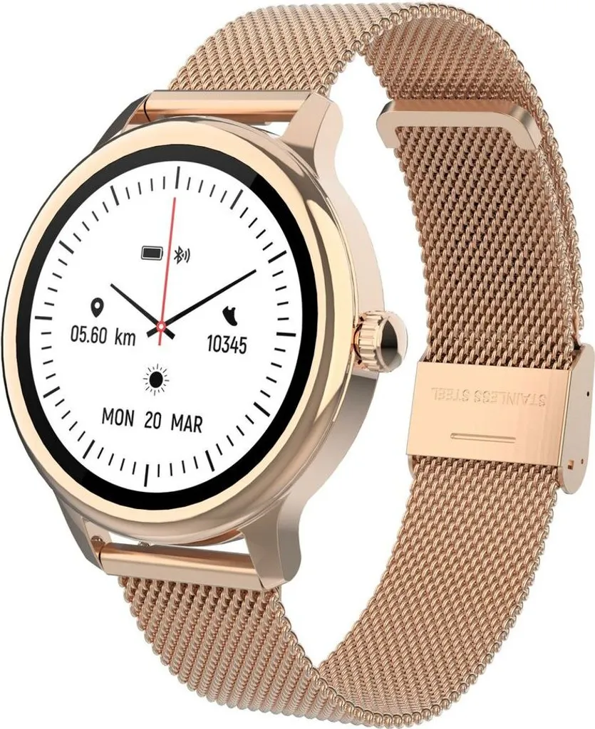 Montre Connectée DCU Advance Tecnologic 34157095 avec Écran Tactile LCD