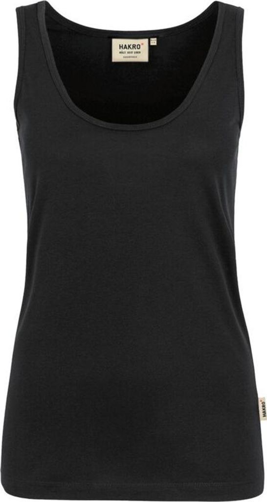 HAKRO Damen Tank Top #159 Gr. XS schwarz