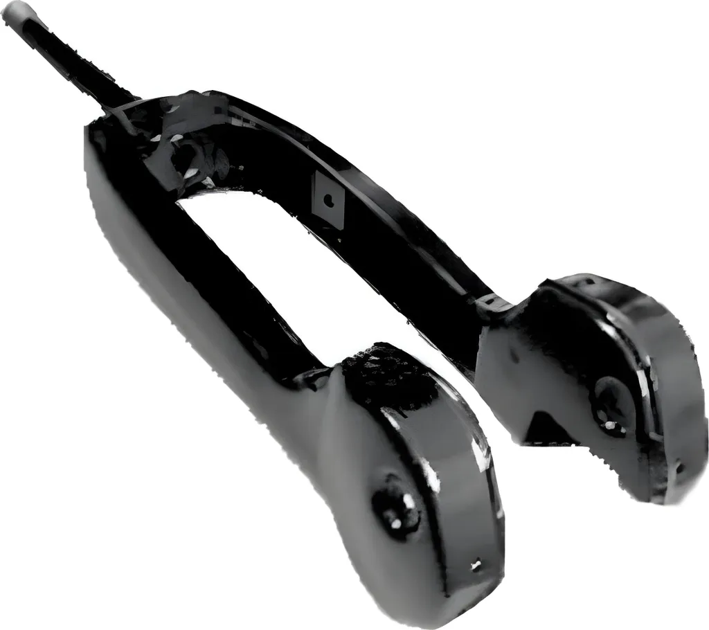 Fourche Piaggio Ciao noire EBR d'origine pour cyclo 16 17 pouces