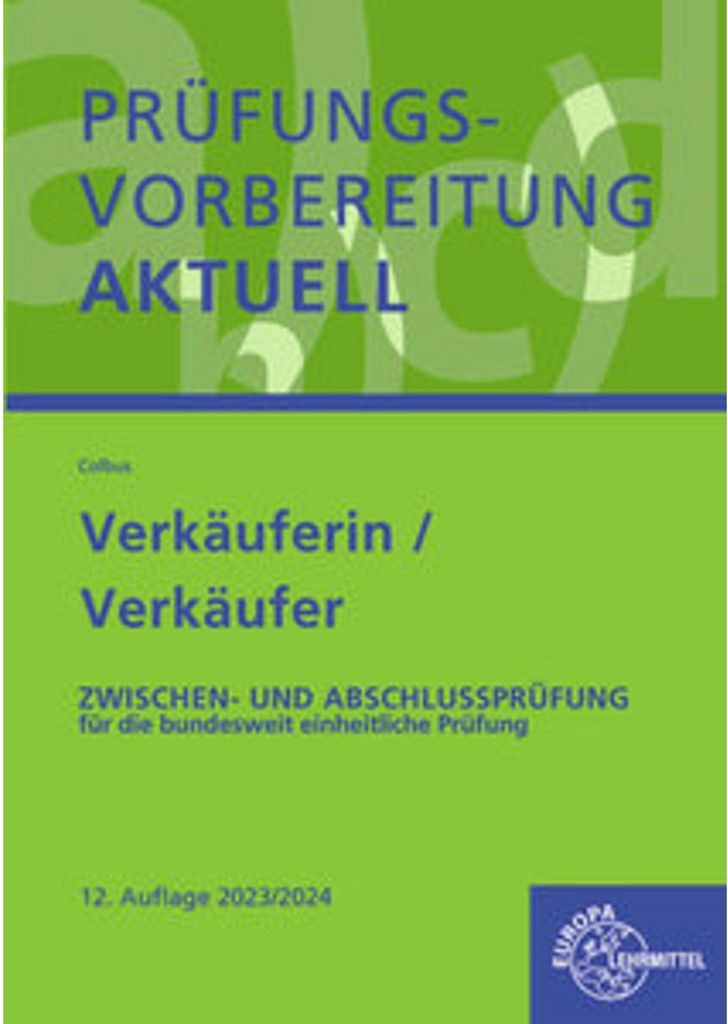Prüfungsvorbereitung aktuell - Verkäuferin/Verkäufer