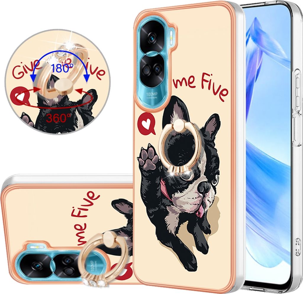 Für Honor 90 Lite Design Series TPU + PC Schutz Hülle Tasche Case Schutzhülle