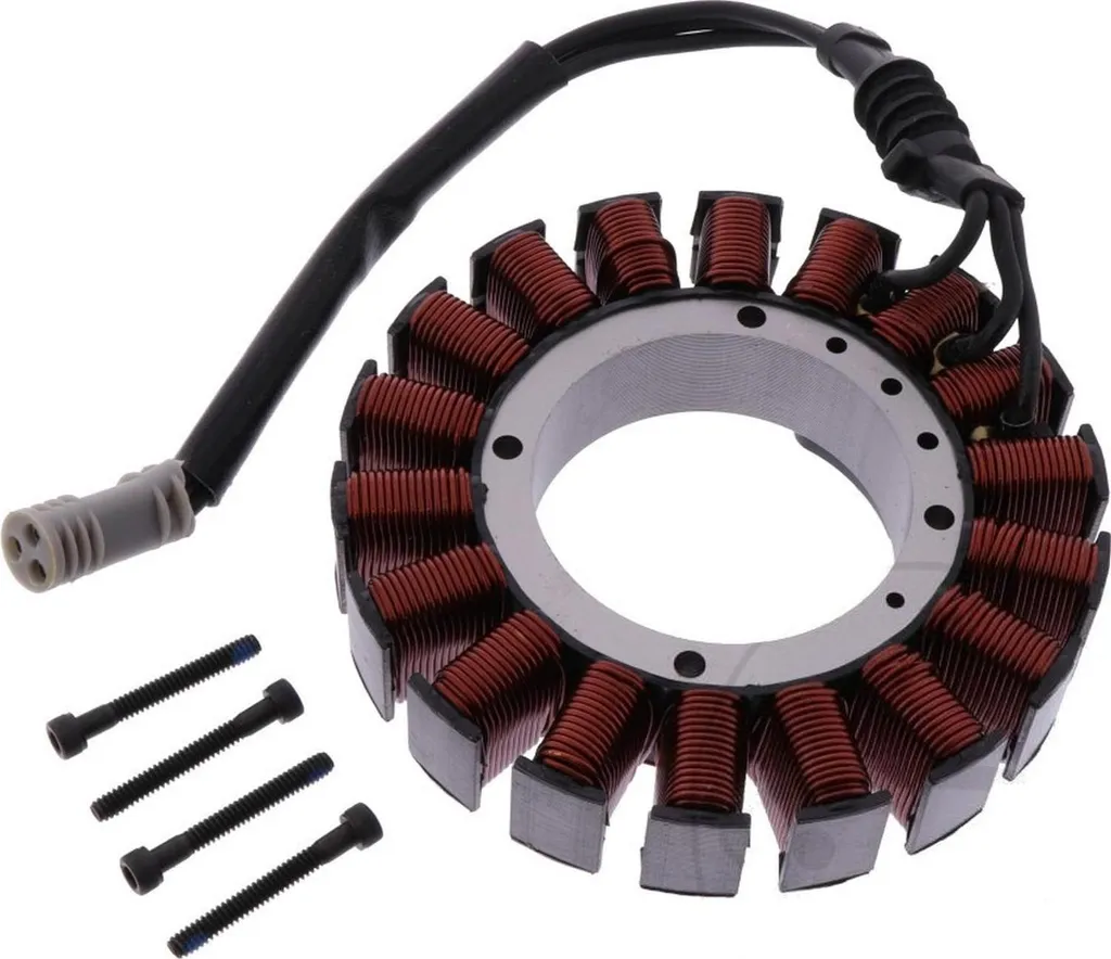 Stator alternateur contre panne de charge Harley Road King 1584