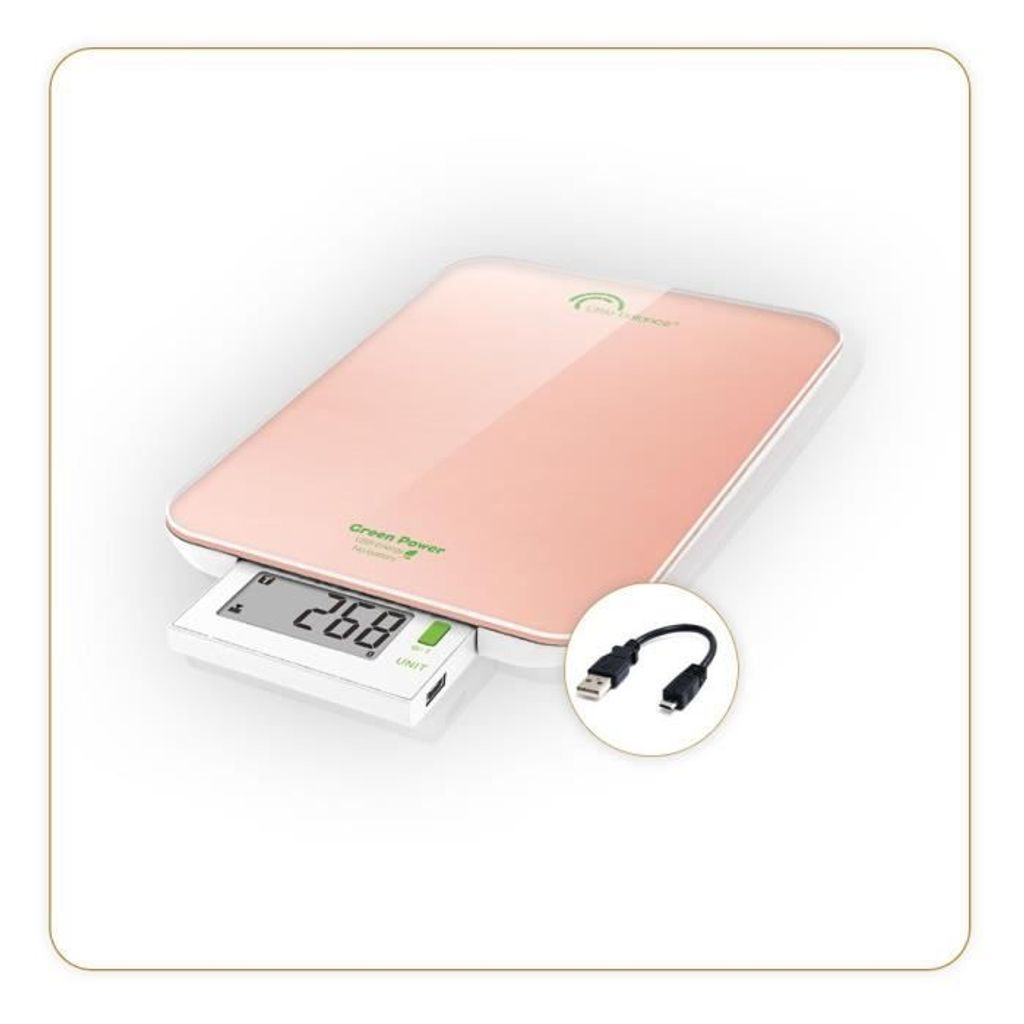 Kleine Waage - elektronische Küchenwaage 6kg - 1g pink - 8184