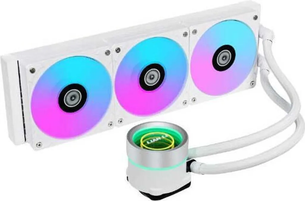 Watercooling 360mm Blanc Lian Li GALAHAD II Trinity ARGB pour Gaming Intense