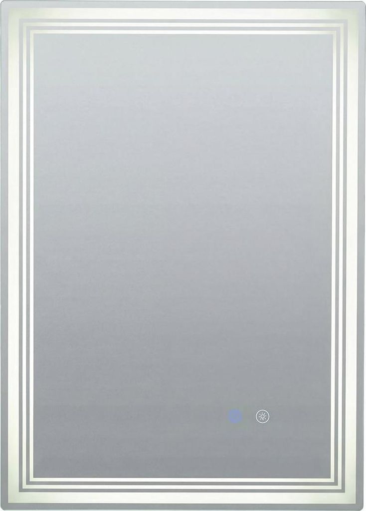 LED-Badezimmerspiegel, beschlagfrei, mit Memory-Funktion, 70 x 50 cm