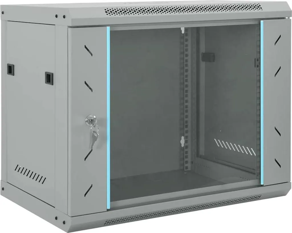 2025 Armadio di rete moderno con contenitore Grigio 60 x 45 x 50 cm Acciaio - Reti,Design 2269813 1pacco