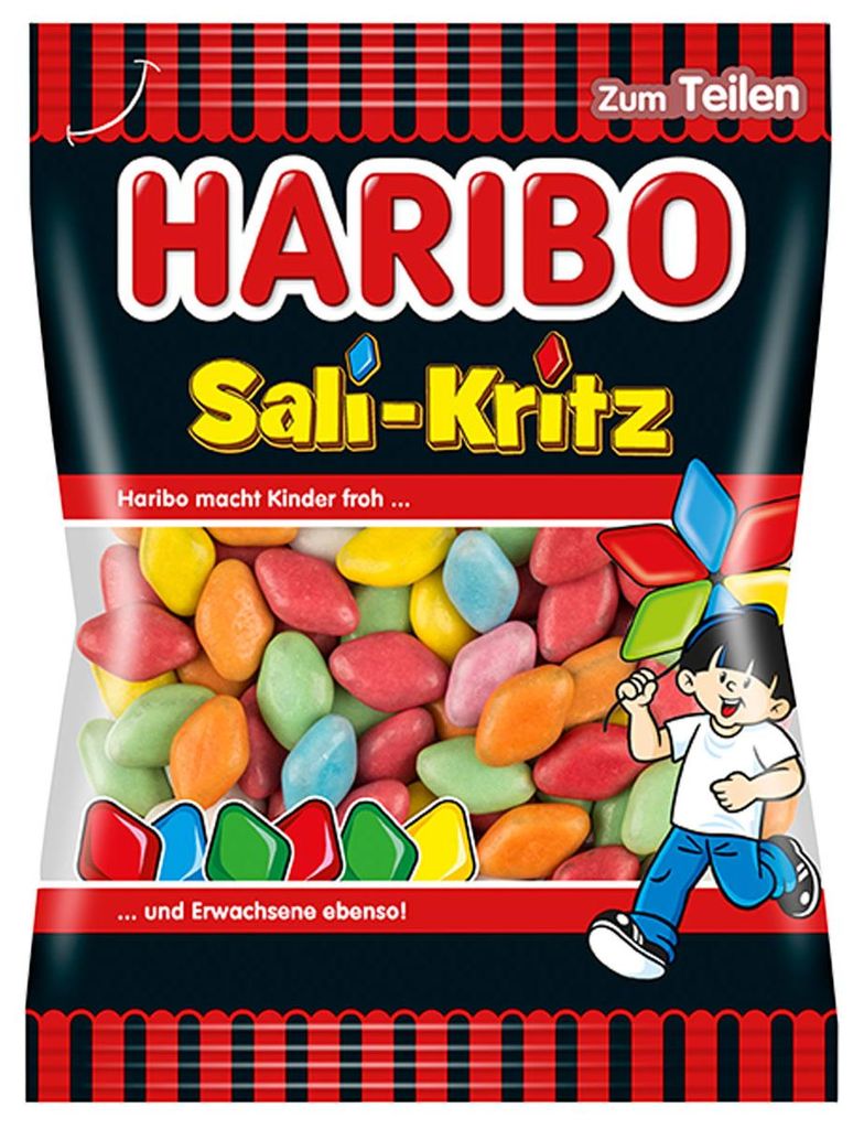 Haribo Sali Kritz drażetki lukrecjowe różne miękkie 160g Zdjęcie produktu 
