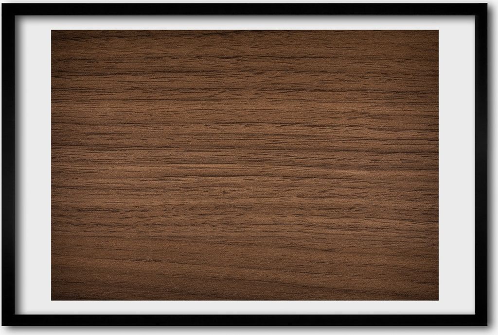 Bild 60x40 MDF-Rahmen, Wandkunst Holzuntergrund