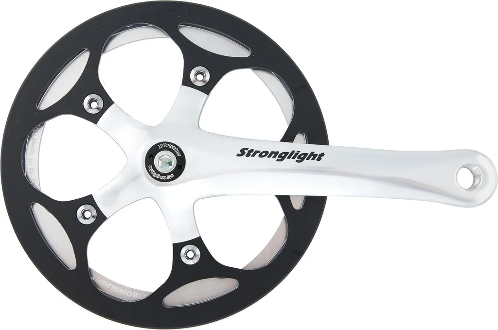 Pédalier mono plateau Stronglight Impact 44T pour vélo noir