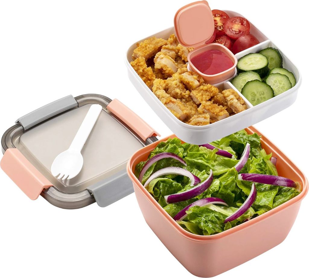 Frischer Salat-Lunchbehälter, Salatschüssel, 3 Produktbild 