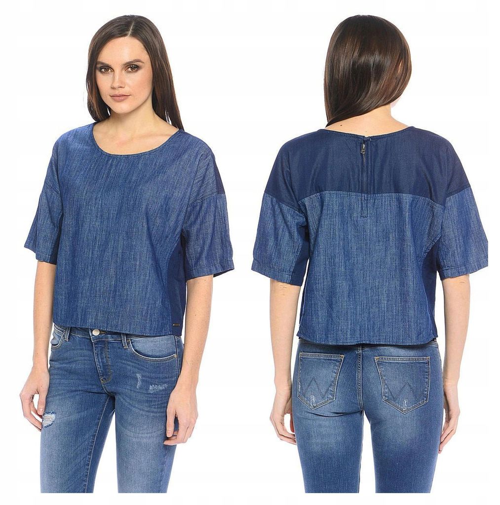Wrangler | Damenbluse, zweifarbig, Größe S
