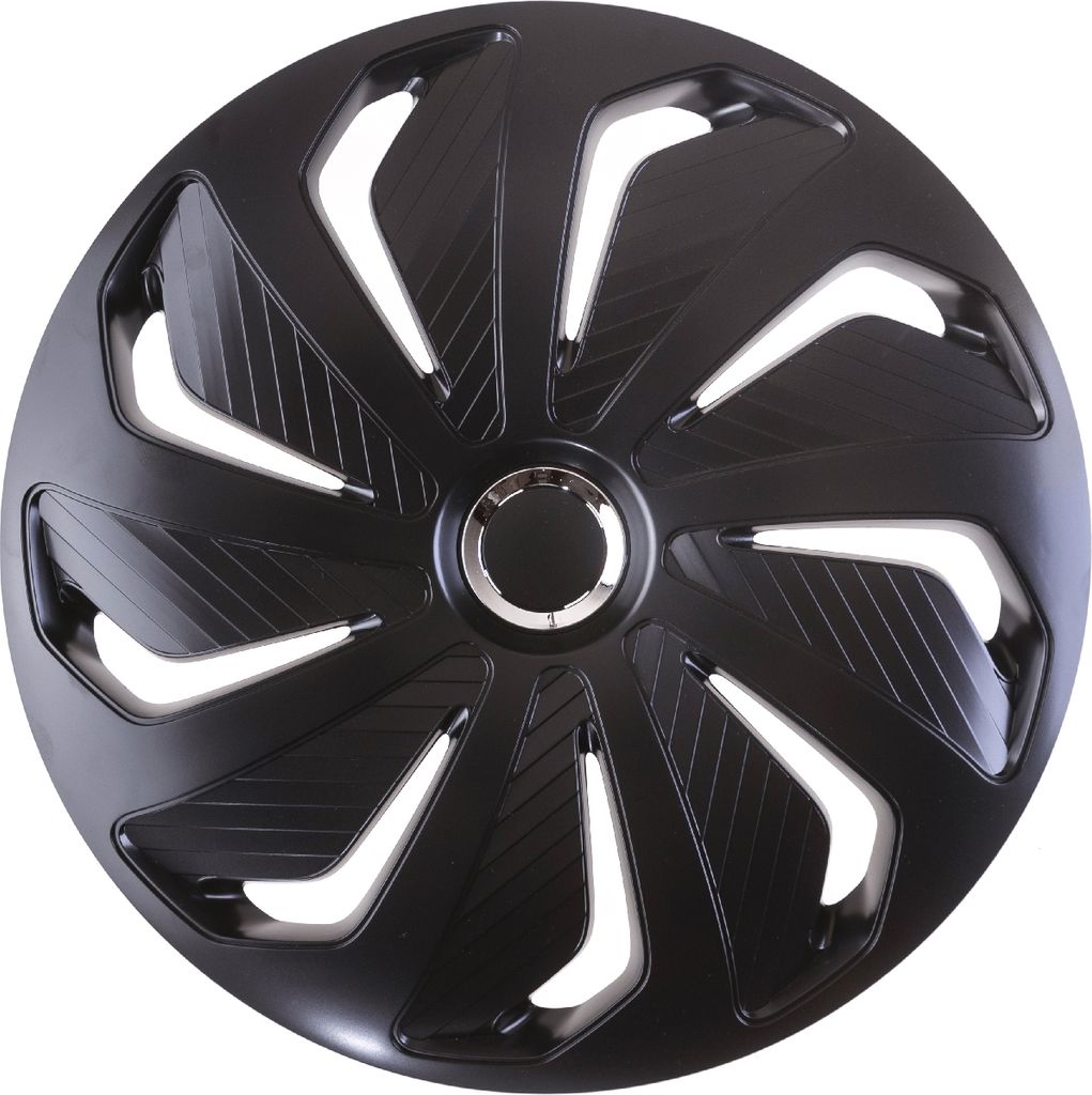 Z480882 Radkappen Radzierblenden SATZ (4Stück) 16 Zoll Wind RC schwarz