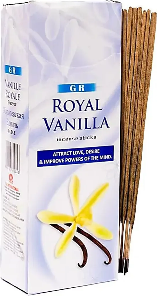 Encens Vanille pour Ambiance Zen - Lot de 3 Boîtes 20g Format Hexagonal
