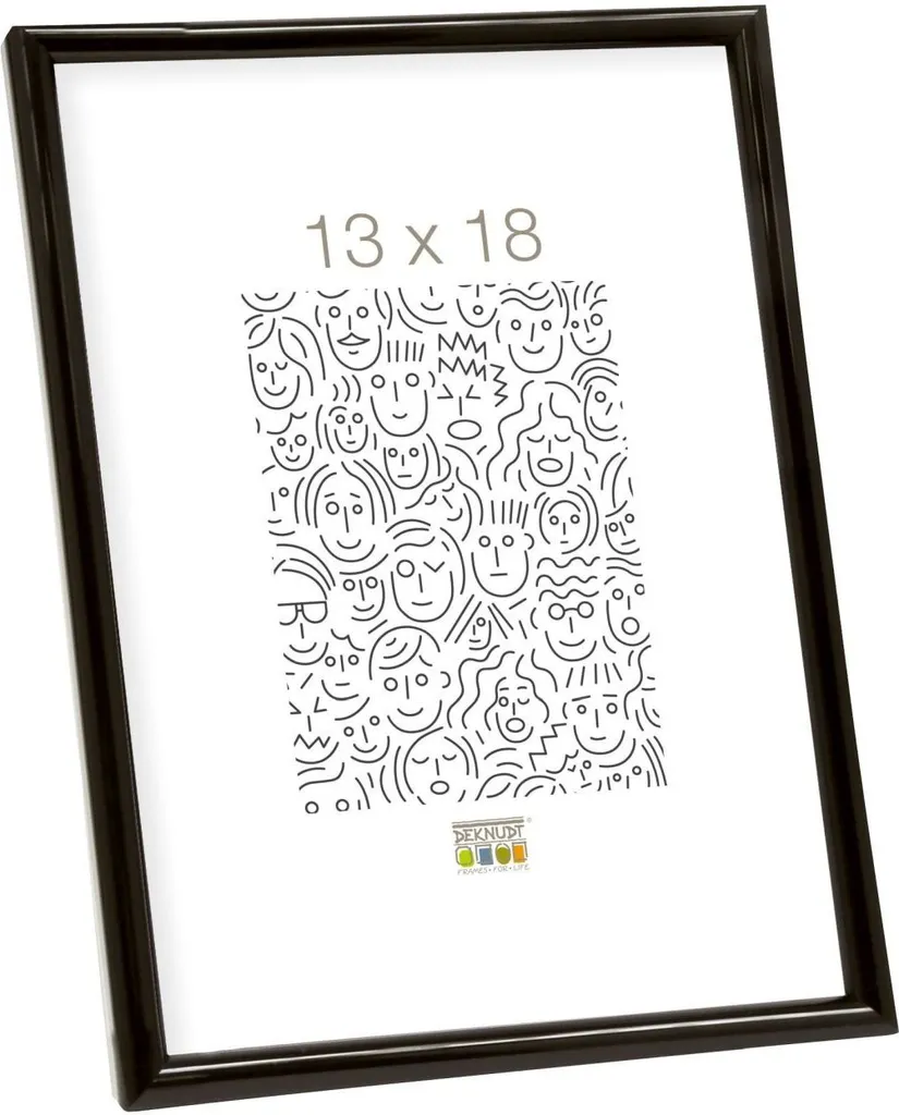 Telaio in plastica S011 40x50 cm nero