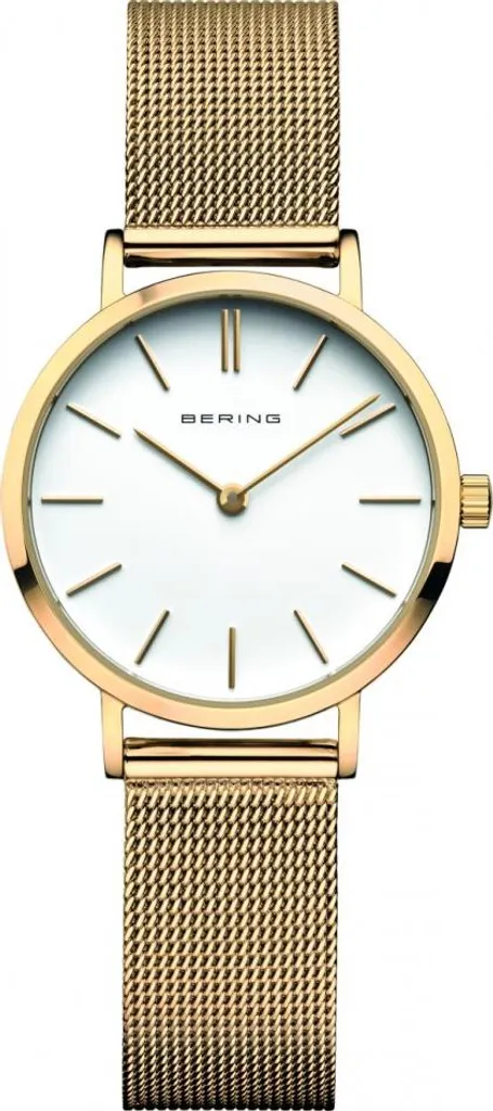 Montre Femme en Maille Milanaise Dorée BERING Classic 14129-331 Chic