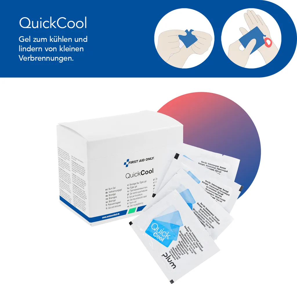 Kit secours DIN EN 15154-4 : solution d'urgence contre les projections - 4