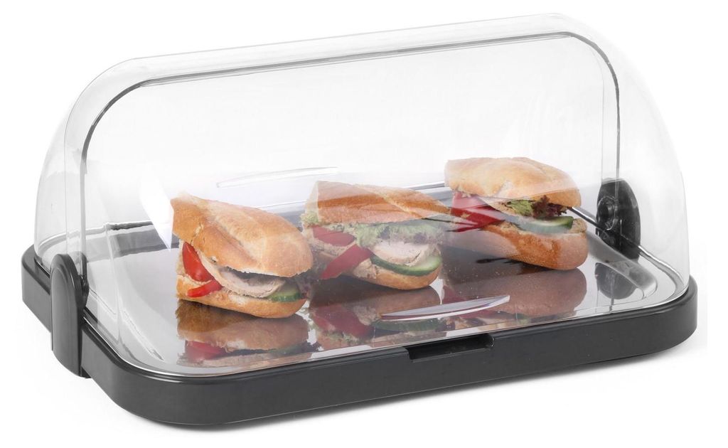 HENDI Présentoir réfrigéré Rolltop, individuel, Image du produit 