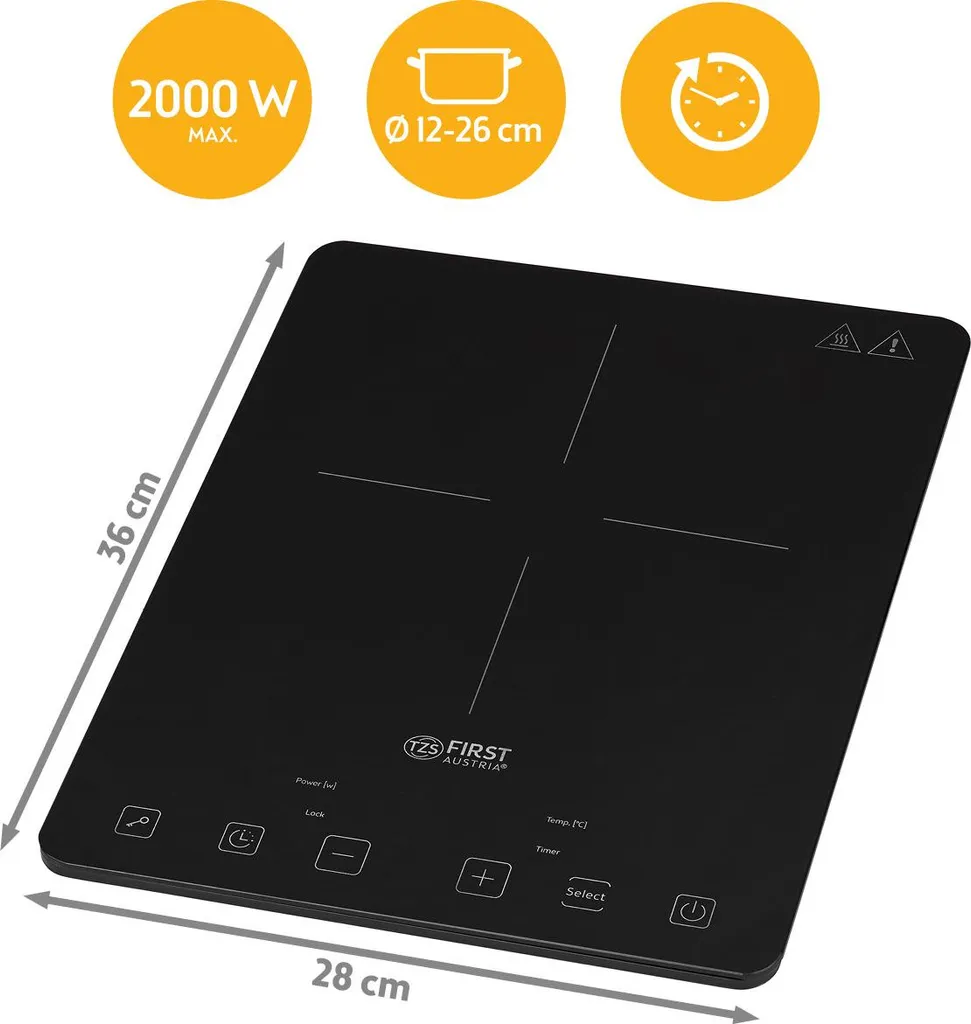 Plaque de Cuisson Portable Induction pour Camping et Petits Espaces
