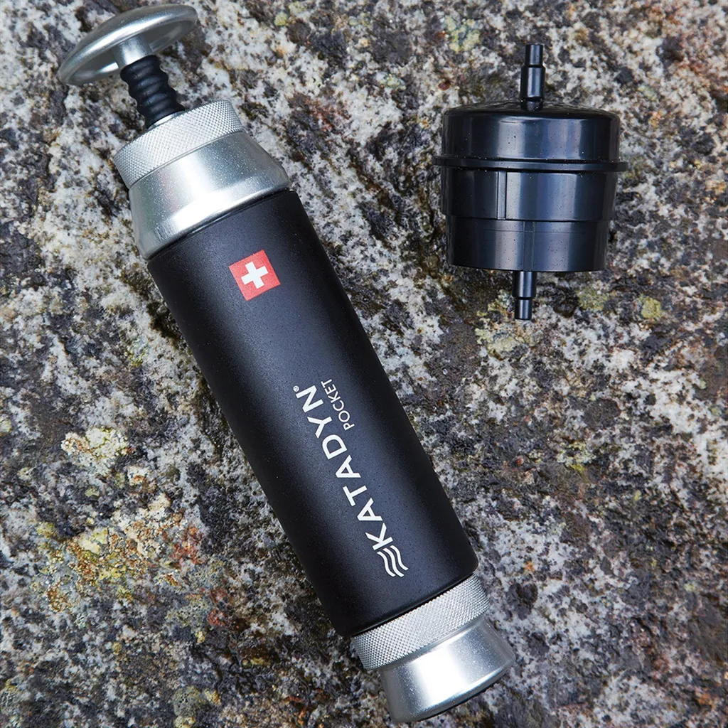Système de microfiltration Katadyn Pocket pour expédition lointaine