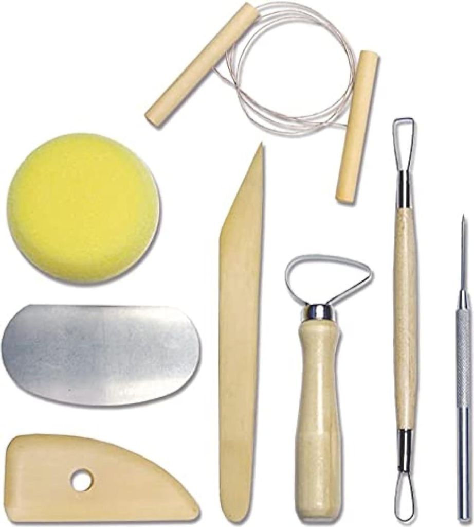 Töpferwerkzeug - Töpferwerkzeugset - Modellierwerkzeug - Tonwerkzeug - Modellierset - Bildhauerei - Töpfern - Modellierwerkzeug - Tonwerkzeug - ...