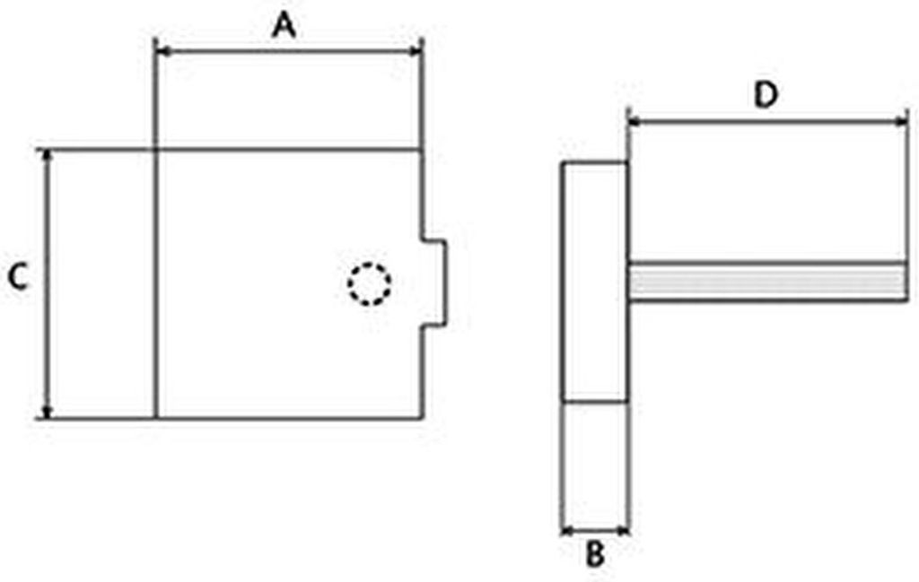 HC-Cargo Anlasser-Kohlebürsten Kohlebürste Starter F032335855 14,00mm